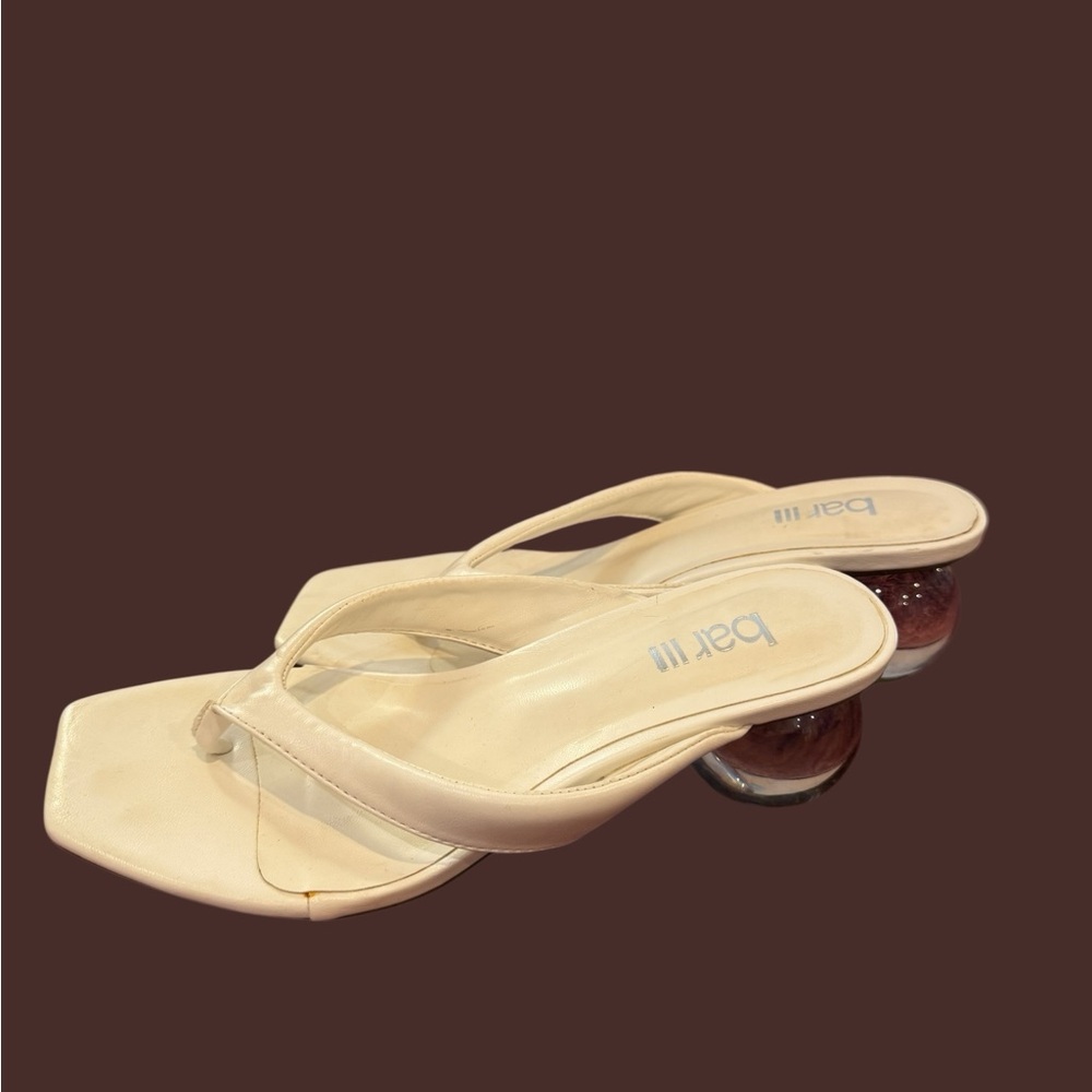 Bar III Cortetap Nude heel